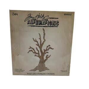 Tim Holtz Alterations Creepy BRANCH TREE BIGZ Sizzix Halloween Cutting Die